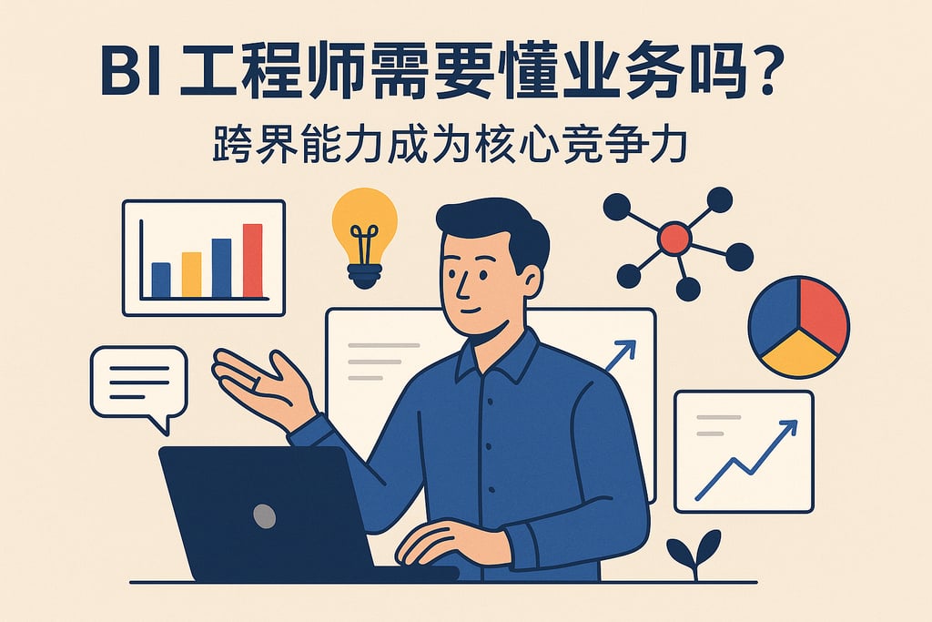 BI工程师需要懂业务吗？跨界能力成为核心竞争力"